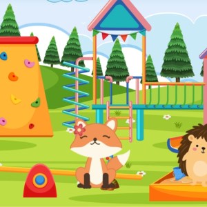 English Story Series – Fox Meets New Friend Porcupine
