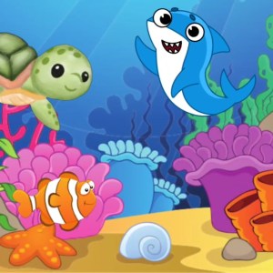 English Story Series – Clown Fish helps Sea Turtle to look for a friend