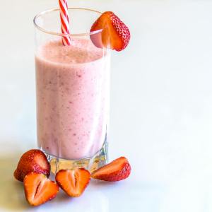 Korean Strawberry Milk