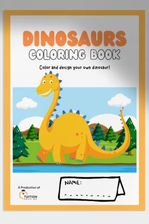 Dinosaur Coloring Book