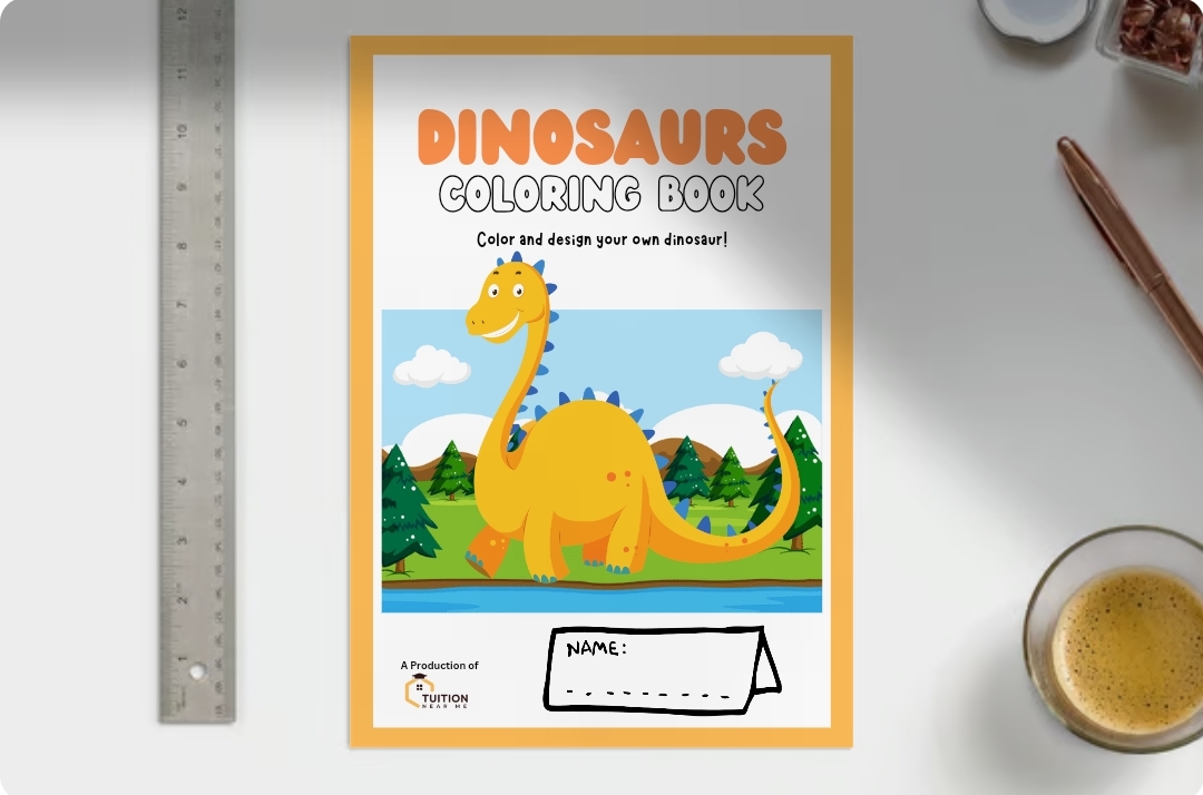 Dinosaur Coloring Book