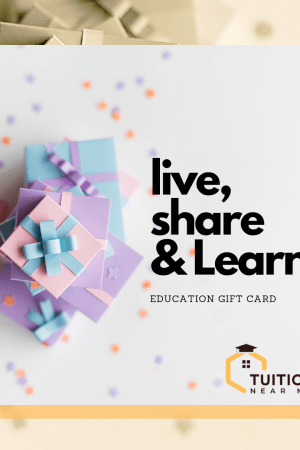 Tuition Near Me $5 Gift Card