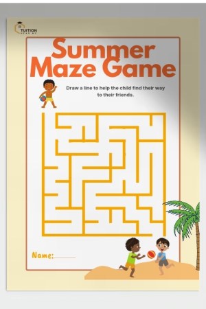 Summer Maze Game