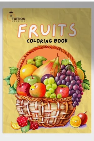 Fruits Coloring Book
