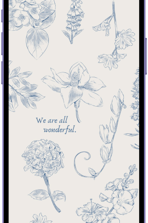 We are all wonderful