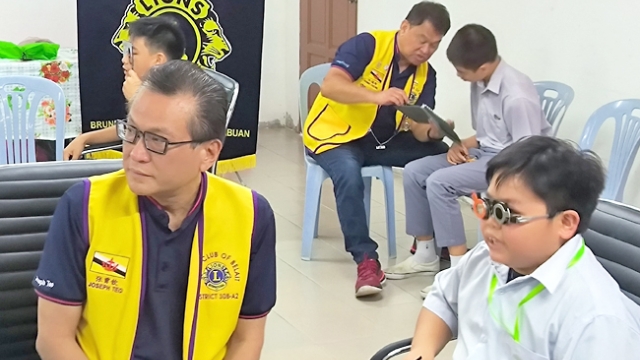 20 students undergo eyesight tests for World Sight Day