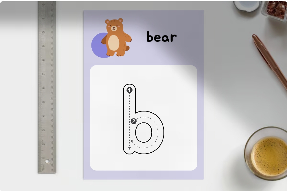 Animals Alphabet Tracing Activities - Lowercase Series - Image 3