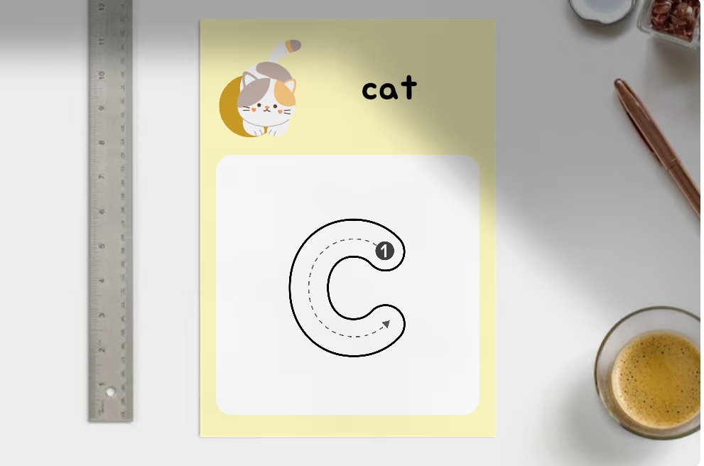 Animals Alphabet Tracing Activities - Lowercase Series - Image 4