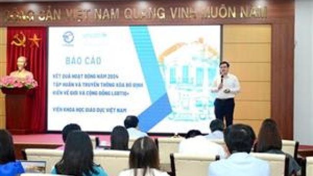 Tập huấn truyền thông nâng cao nhận thức về giới và cộng đồng LGBTIQ+