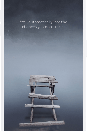 Automatically loses chances you don't take