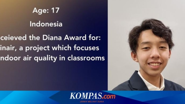 Bikin Proyek Atasi Polusi Udara, Siswa SMA Ini Raih Diana Award 2024