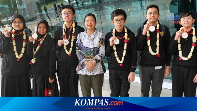 Pelajar Indonesia Raih 6 Medali di Ajang International Junior Science Olympiad