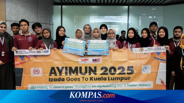 Belajar soal Kepemimpinan Dunia, Siswa SMA Izada Ikuti Platform AYIMUN