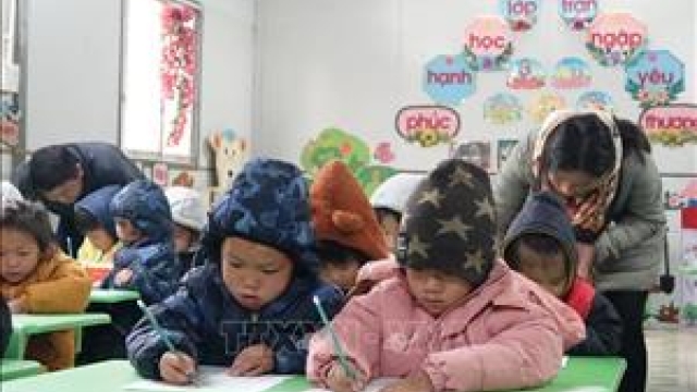 Chống rét cho học sinh vùng cao Mù Cang Chải