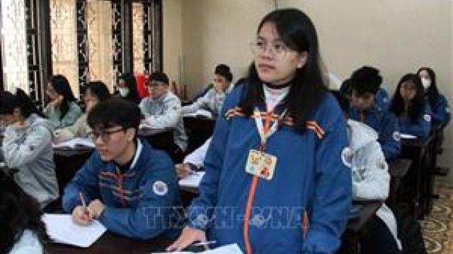 Nữ sinh trường Lê Hồng Phong mang ‘vàng’ về Nam Định