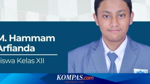 Diterima di 13 Kampus Top Dunia, Hammam Buktikan Potensi Siswa Indonesia