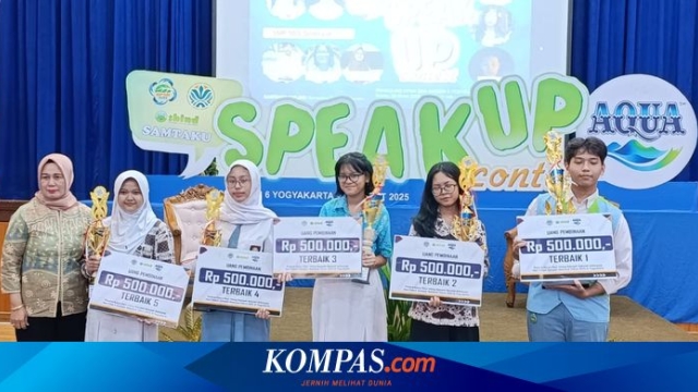 Kontribusi Kelola Sampah, Sekolah di Yogyakarta Ikuti Lomba SpeakUp dan Kreasi Daur Ulang