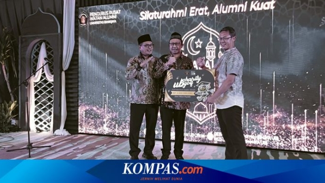Halalbihalal IKA UB 2025, Alumni Serahkan Donasi Rp 1 Miliar untuk Dana Abadi