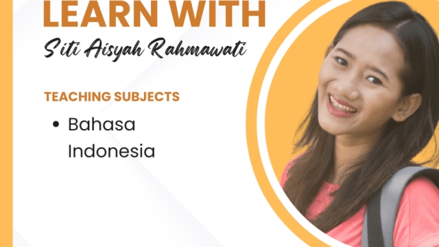 New Tutor Sign Up at Tuition Near Me! View her course at https://tuitionnearme.org/courses/bahasa-indonesia-improvement-workshop