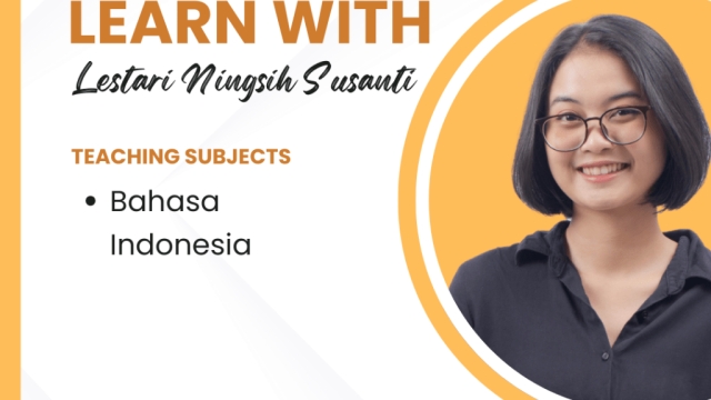 New Tutor Sign up at Tuition Near Me! View her course at https://tuitionnearme.org/courses/speak-bahasa-indonesia-easily