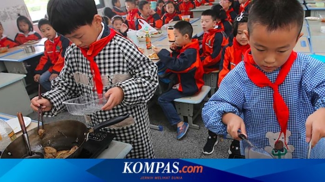 Sejak 2022, China Terapkan Kurikulum Belajar Memasak dan Berkebun bagi Siswa SD-SMP