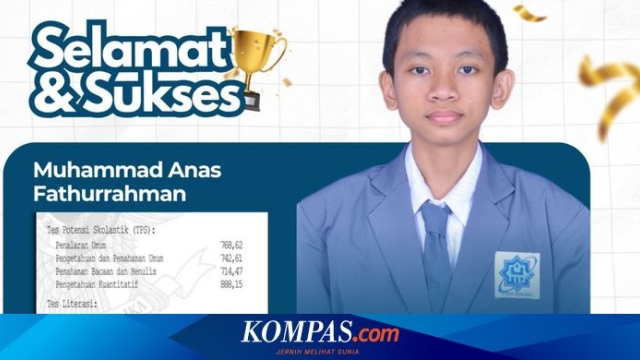 Kisah Anas, Raih Skor Penalaran Matematika Sempurna di UTBK 2025